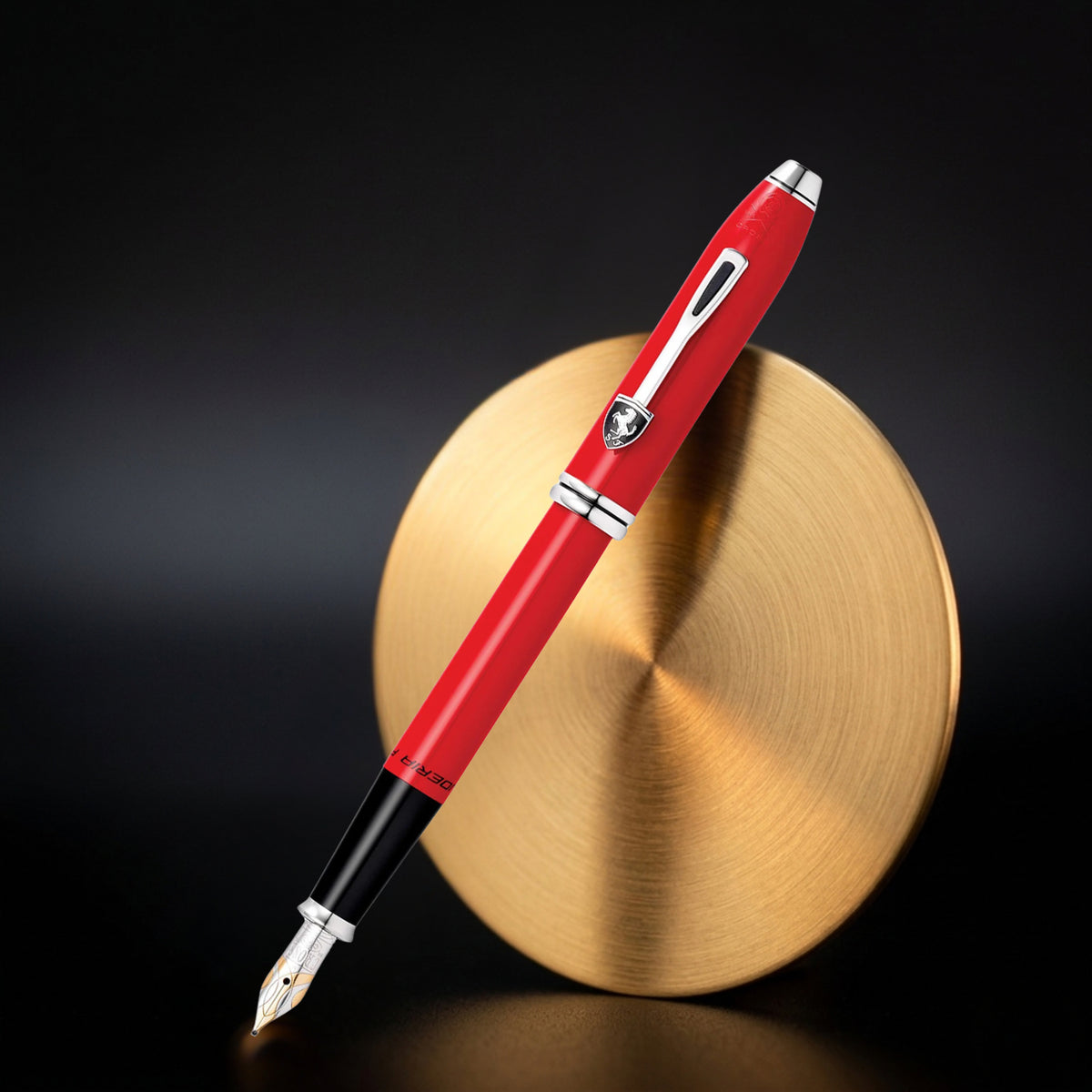 Cross Townsend Ferrari Glossy Rosso Corsa Red CT Fountain Pen