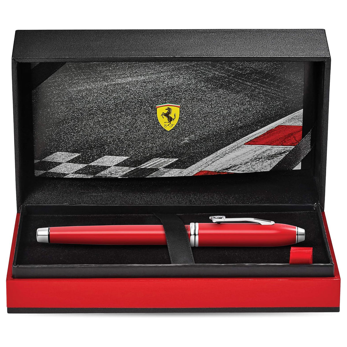 Cross Townsend Ferrari Glossy Rosso Corsa Red CT Roller Ball Pen FR0045-57