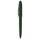 Cross Townsend Green Micro Knurl PVD Ballpoint Pen AT0042-63