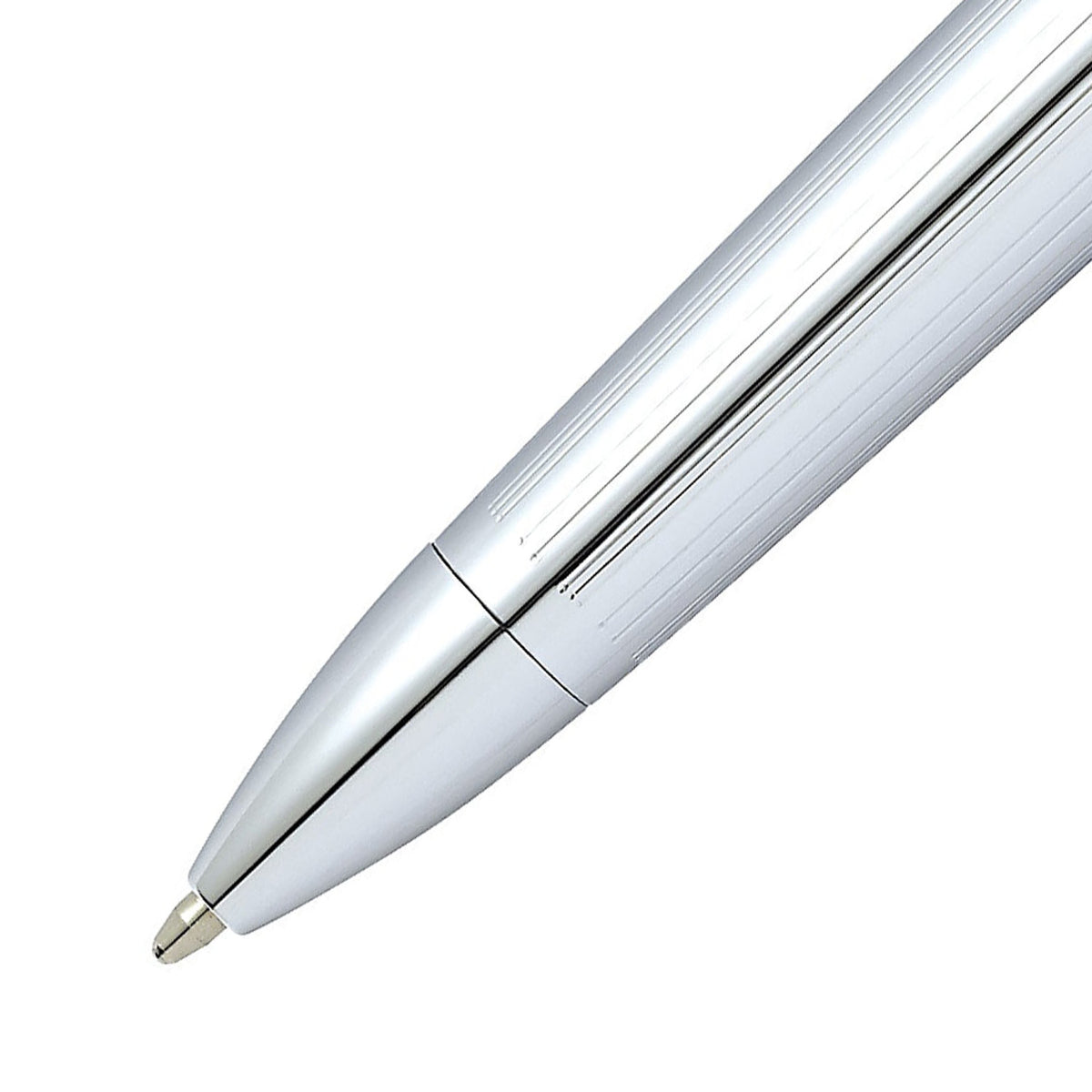 Cross Townsend Lustrous Chrome CT Ballpoint Pen 532TW