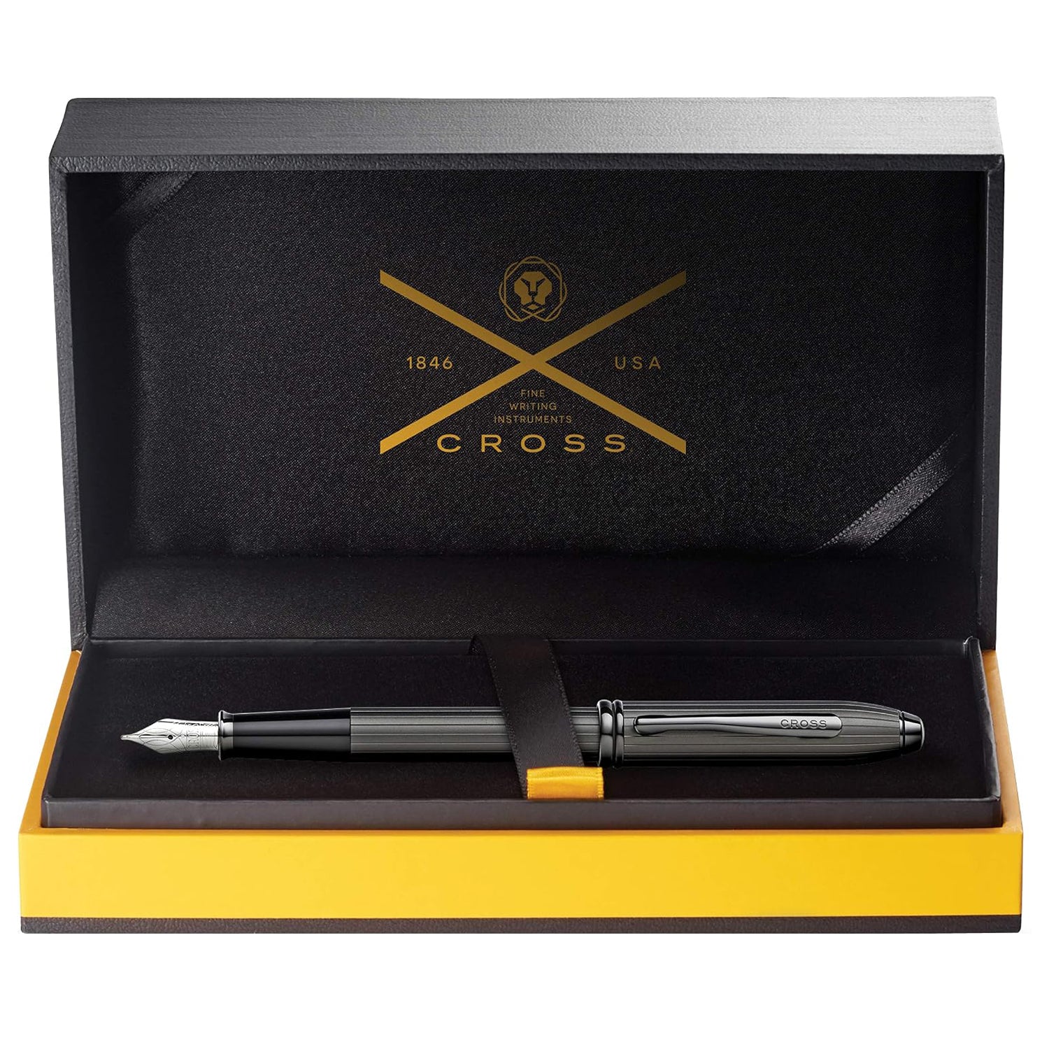Cross Townsend Matte Black PVD Fountain Pen (Limited Edition)