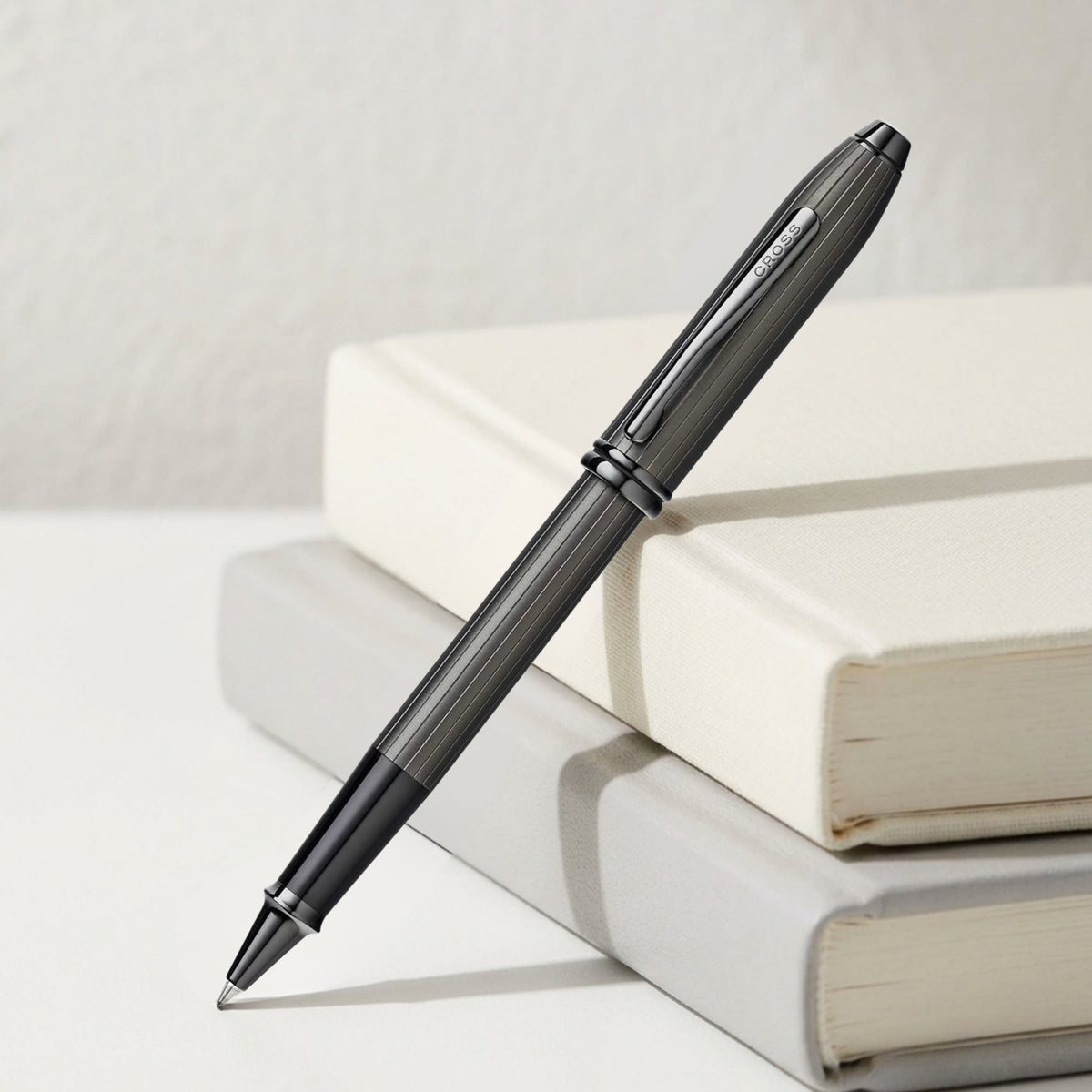 Cross Townsend Matte Black PVD Roller Ball Pen AT0045-60