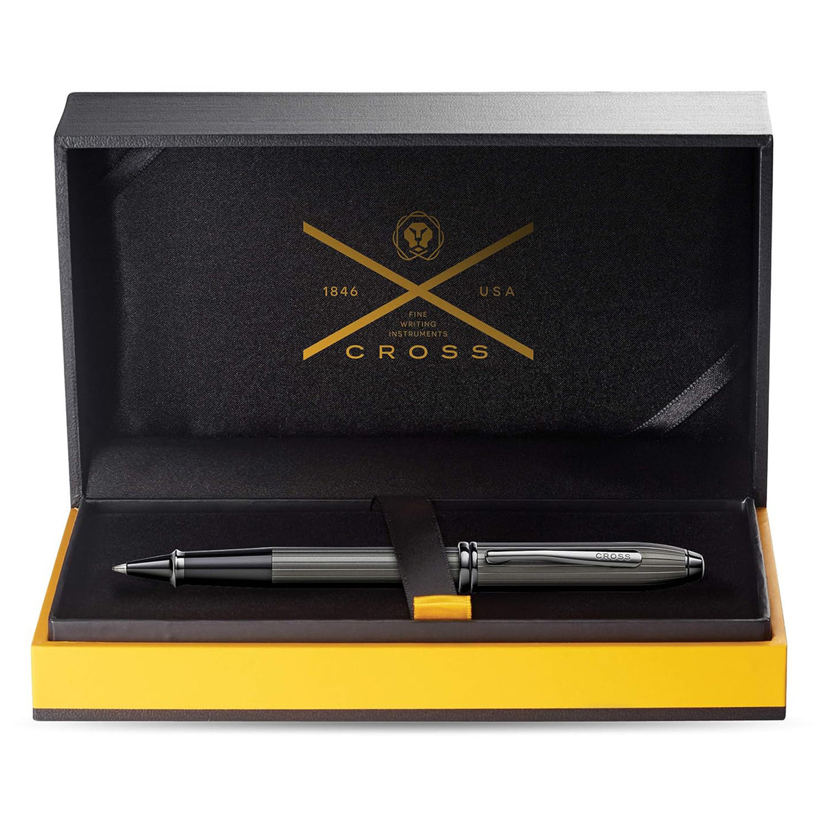 Cross Townsend Matte Black PVD Roller Ball Pen AT0045-60