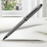 Cross Townsend Polished Slate Gray PVD Ballpoint Pen AT0042-78