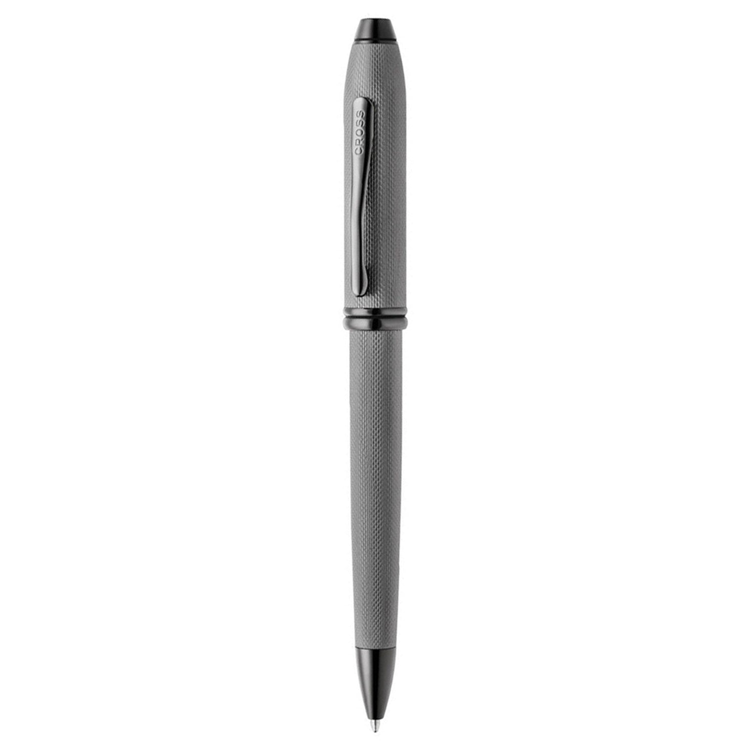 Cross Townsend Polished Slate Gray PVD Ballpoint Pen AT0042-78