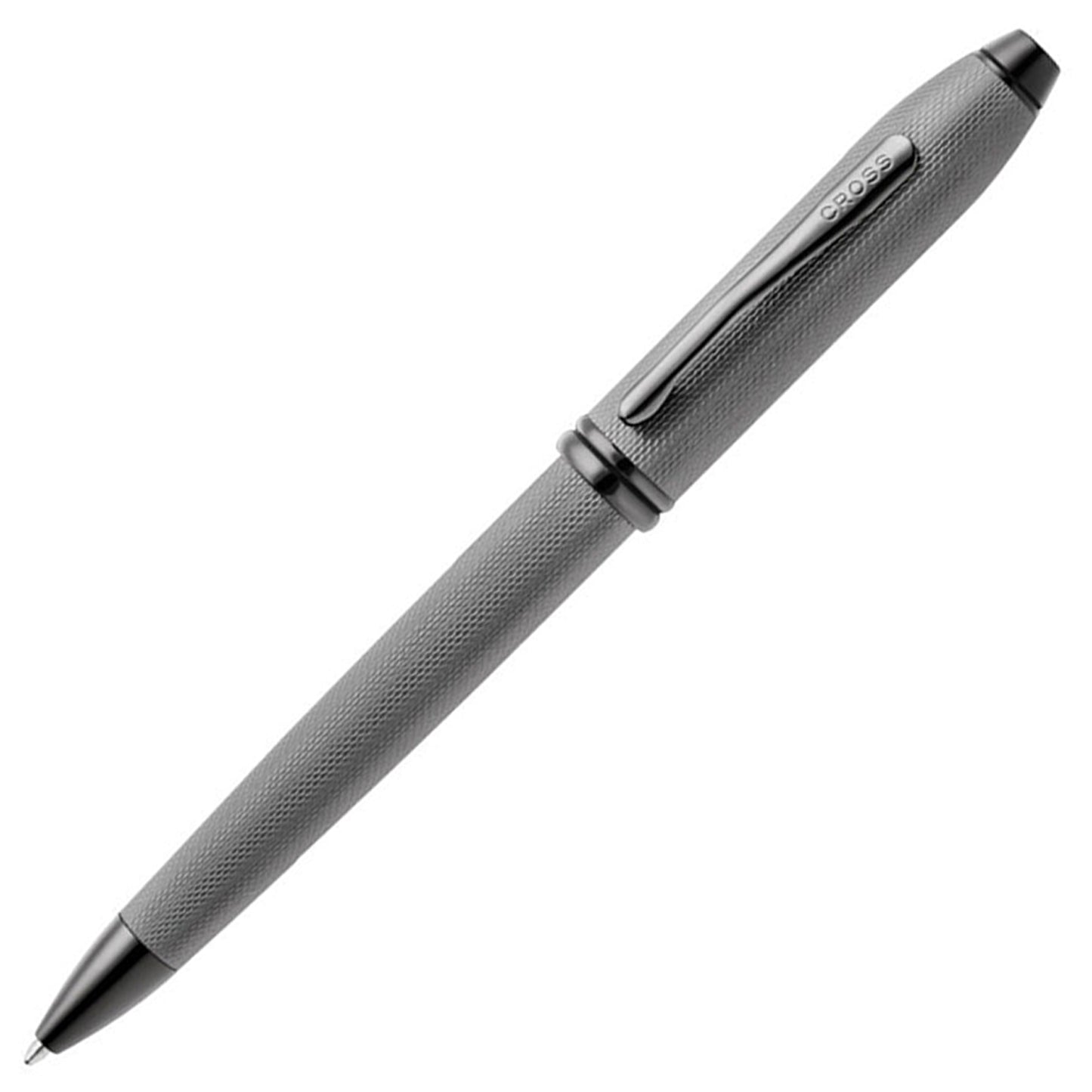 Cross Townsend Polished Slate Gray PVD Ballpoint Pen AT0042-78