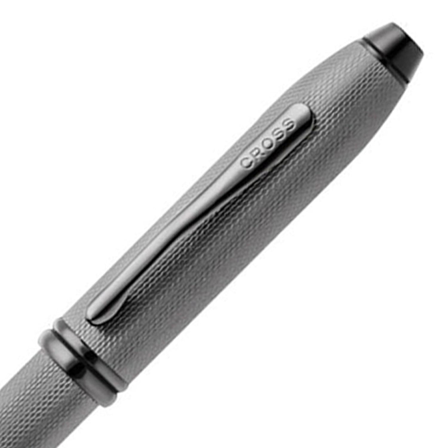 Cross Townsend Polished Slate Gray PVD Ballpoint Pen AT0042-78