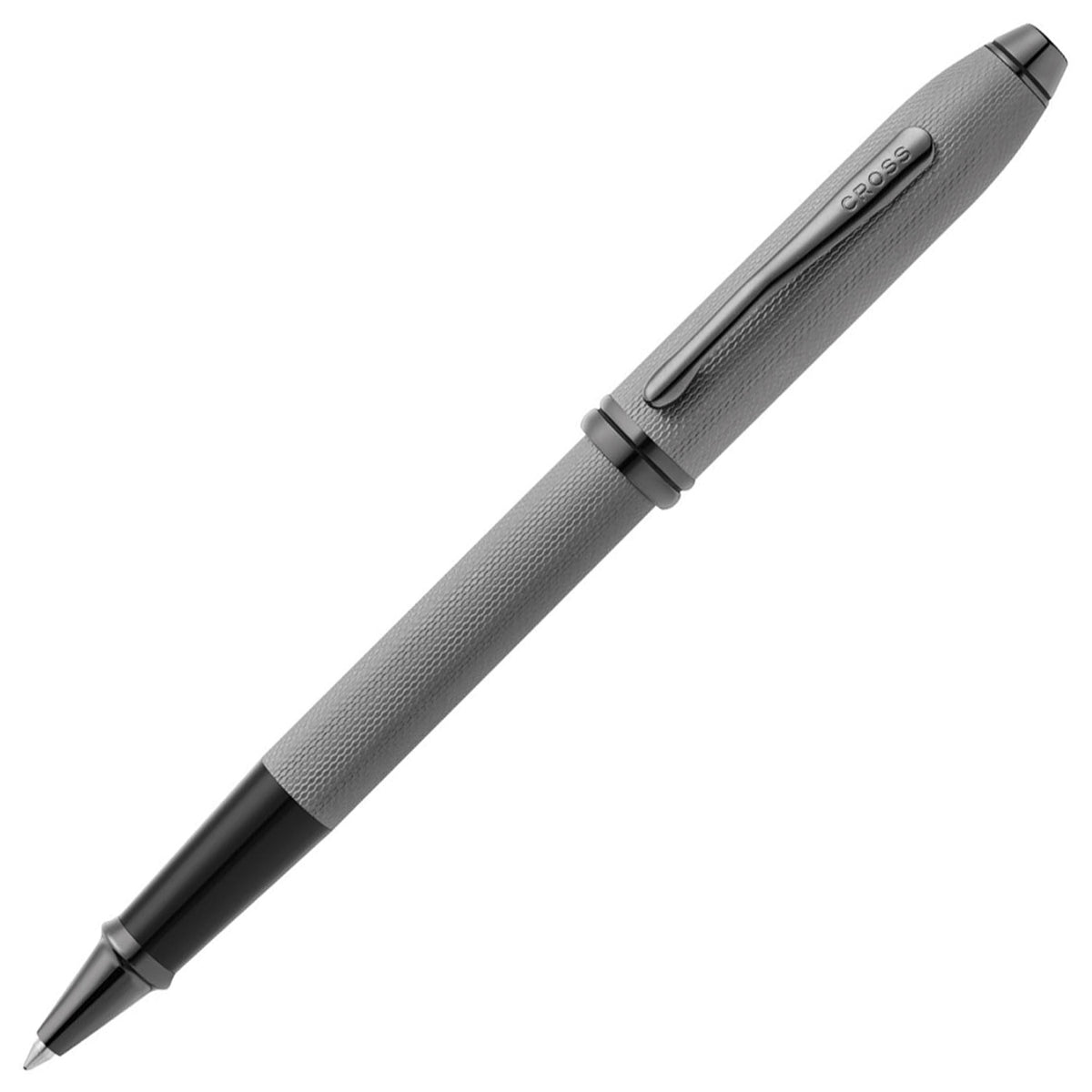 Cross Townsend Polished Slate Gray PVD Roller Ball Pen AT0045-78