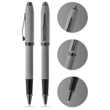 Cross Townsend Polished Slate Gray PVD Roller Ball Pen AT0045-78