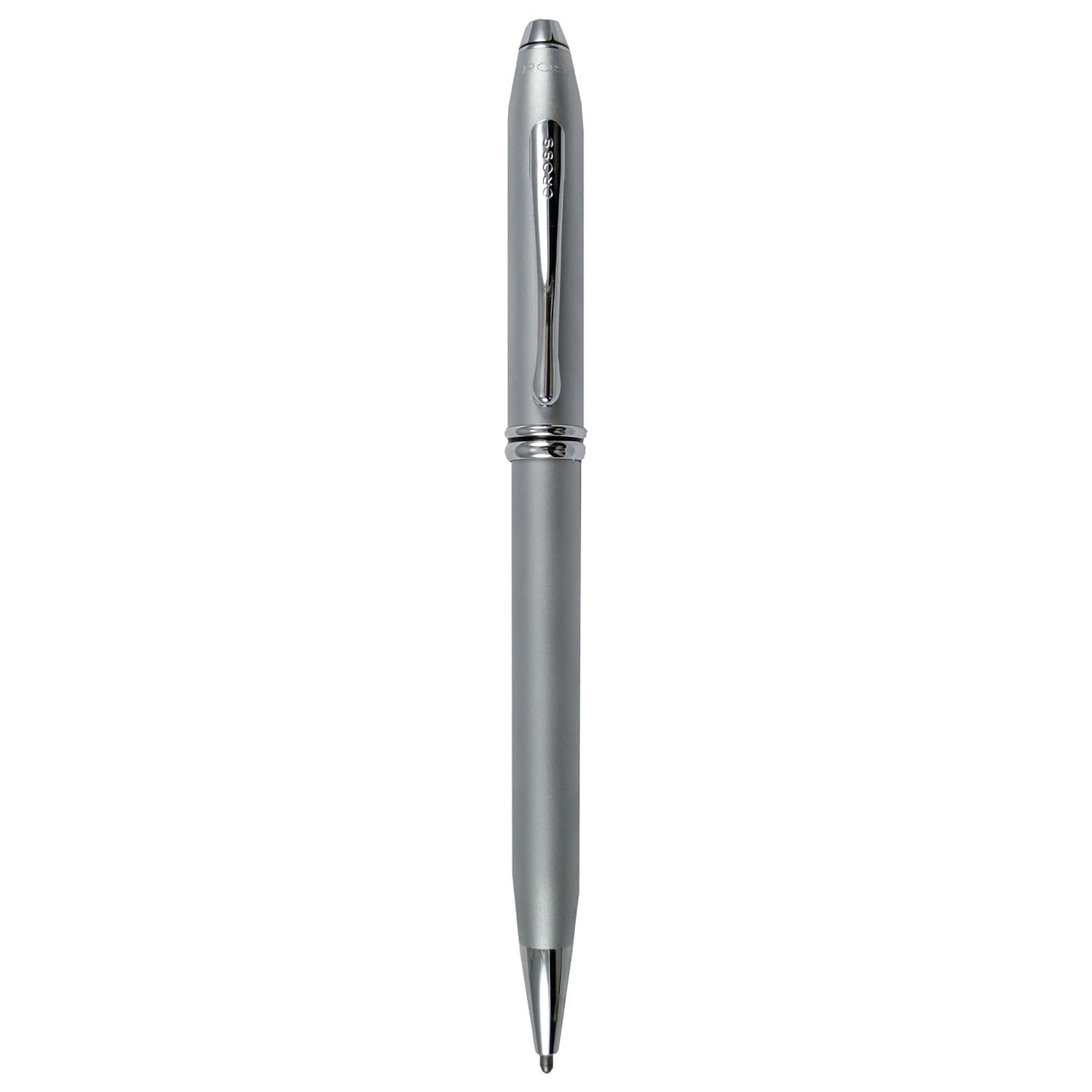Cross Townsend Satin Chrome CT Ballpoint Pen AT0042G-14