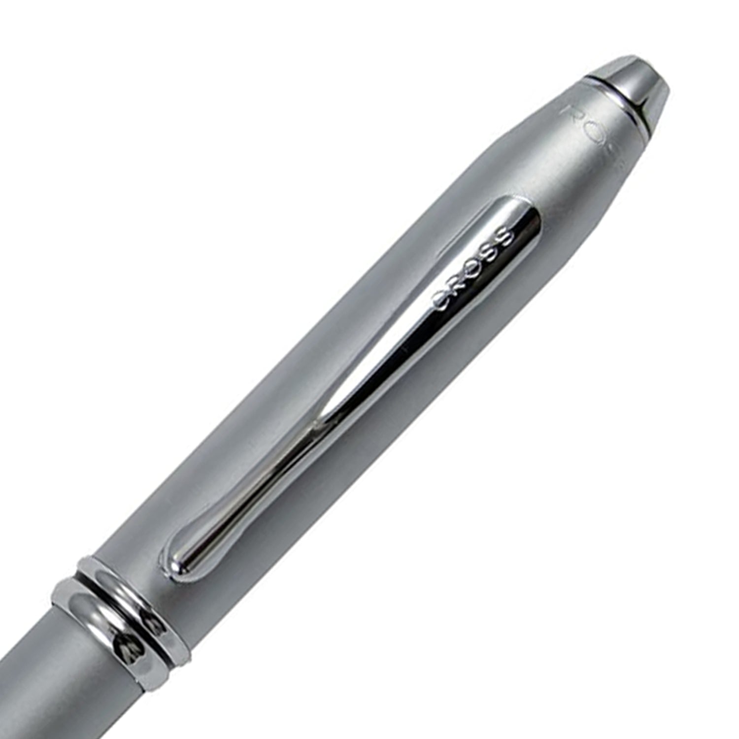 Cross Townsend Satin Chrome CT Ballpoint Pen AT0042G-14
