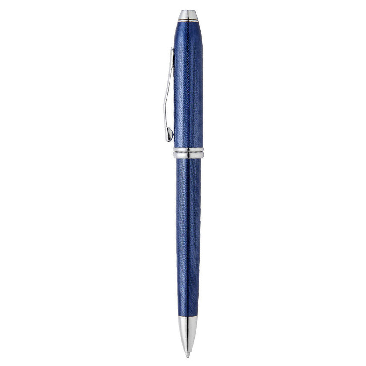 Cross Townsend Polished Translucent Cobalt Blue CT Ballpoint Pen AT0042-79