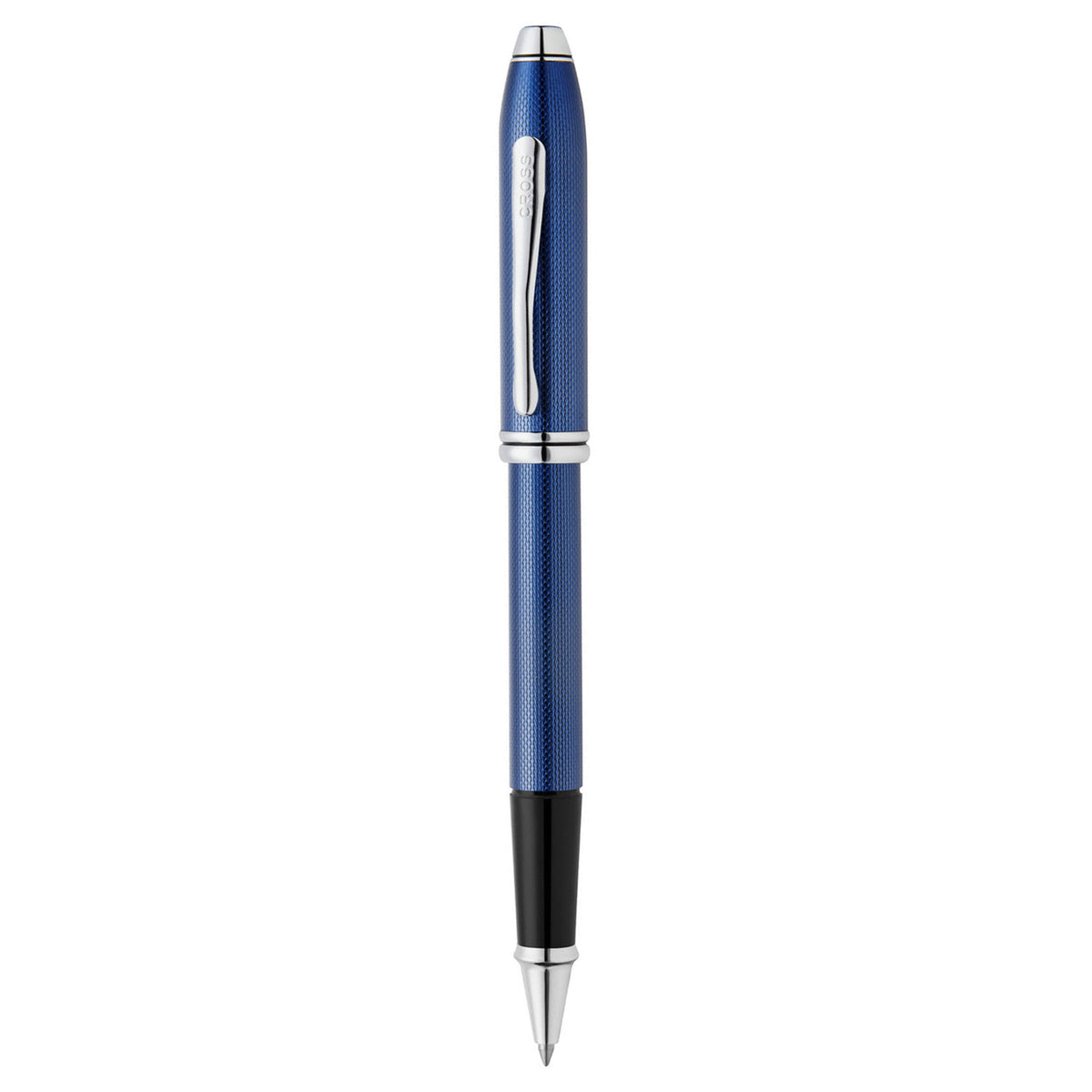 Cross Townsend Polished Translucent Cobalt Blue CT Roller Ball Pen AT0045-79