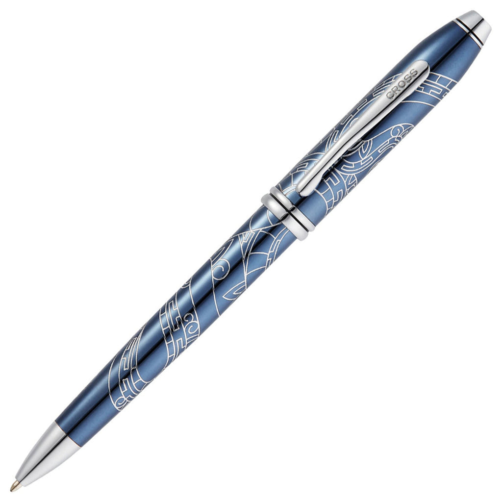 Cross Townsend Zodiac Year of the Snake Blue CT Ballpoint Pen AT0042-7