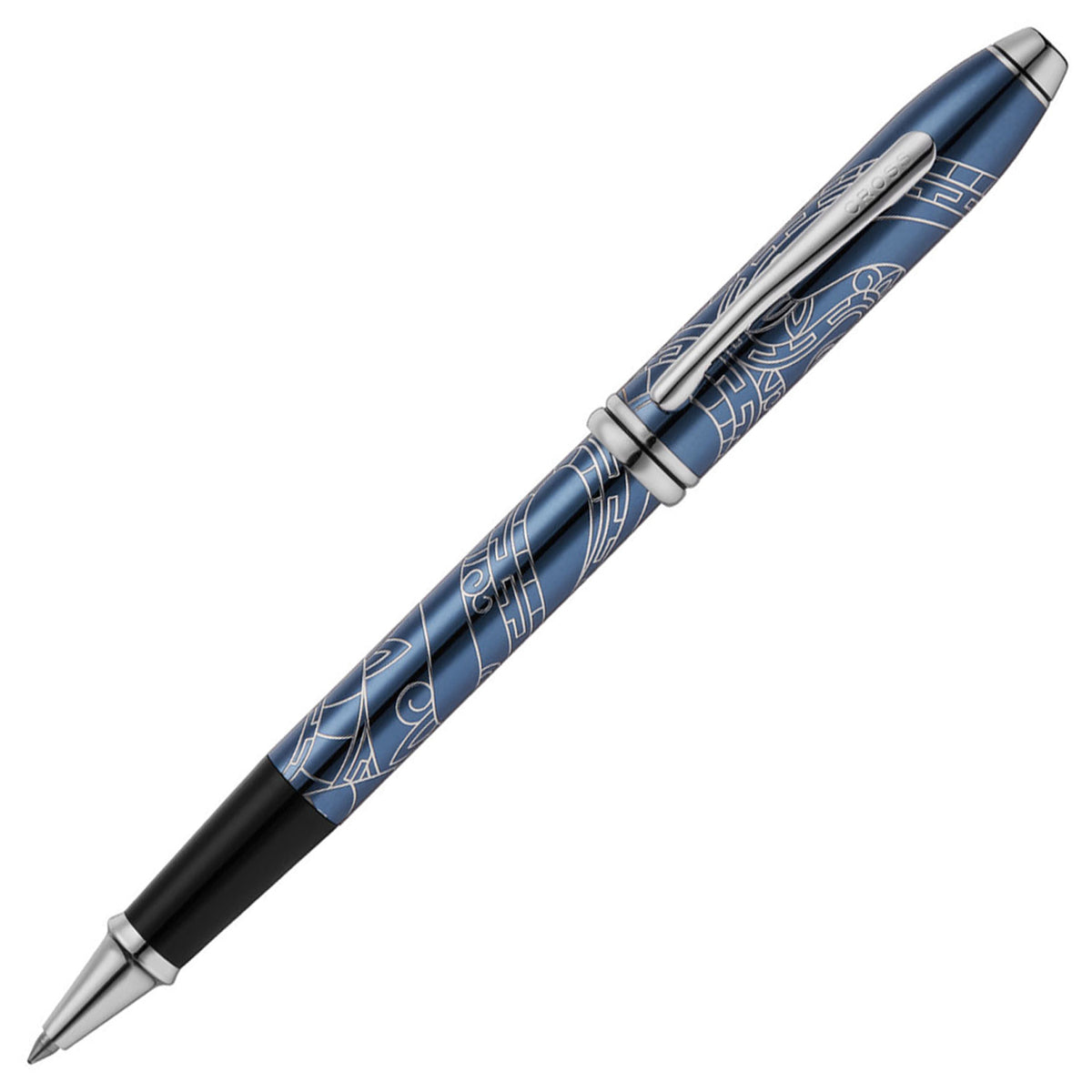 Cross Townsend Zodiac Year of the Snake Blue CT Roller Ball Pen AT0045-76 (Special Edition)