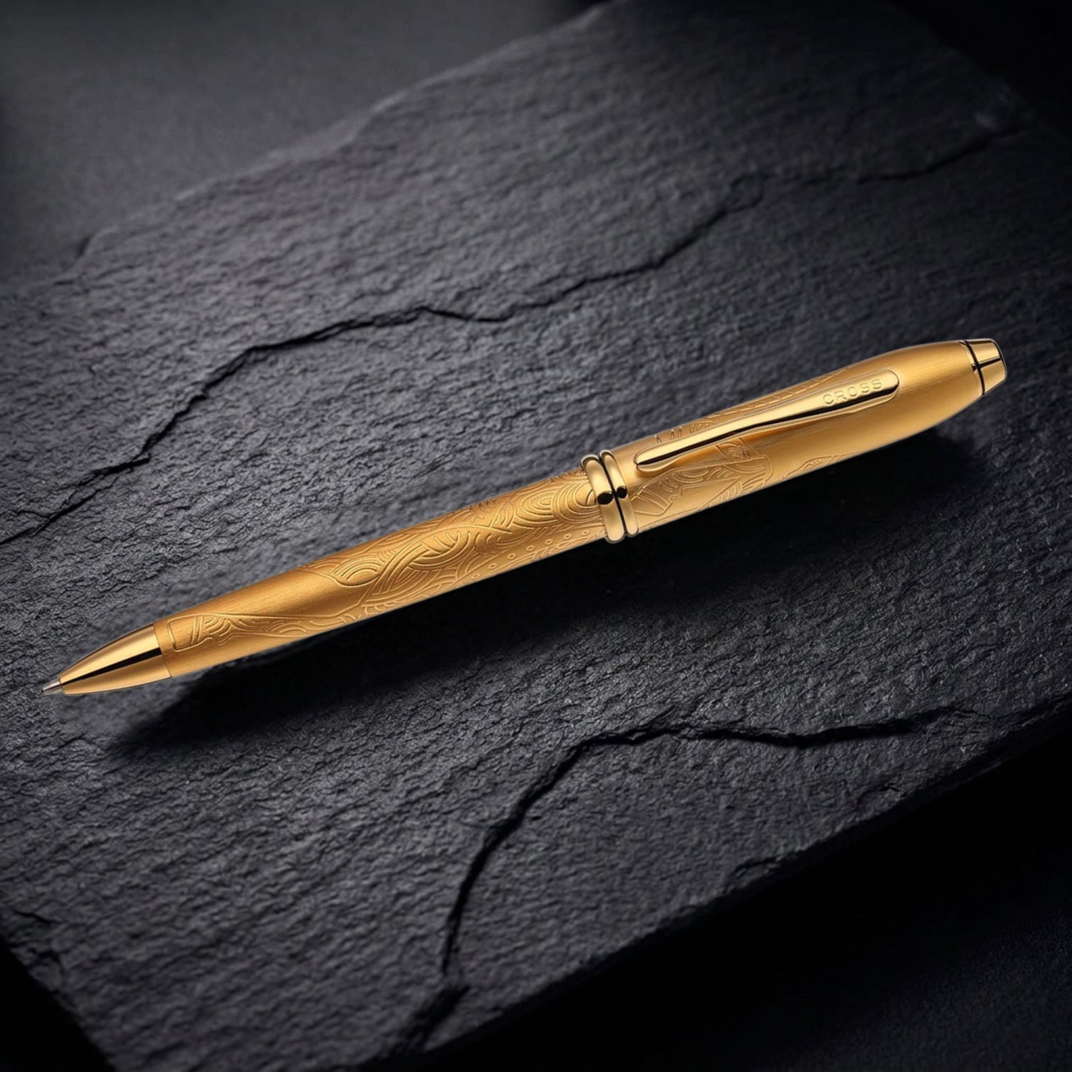 Cross Townsend Zodiac Year of the Horse Gold GT Ballpoint Pen AT0042-81 (Special Edition)