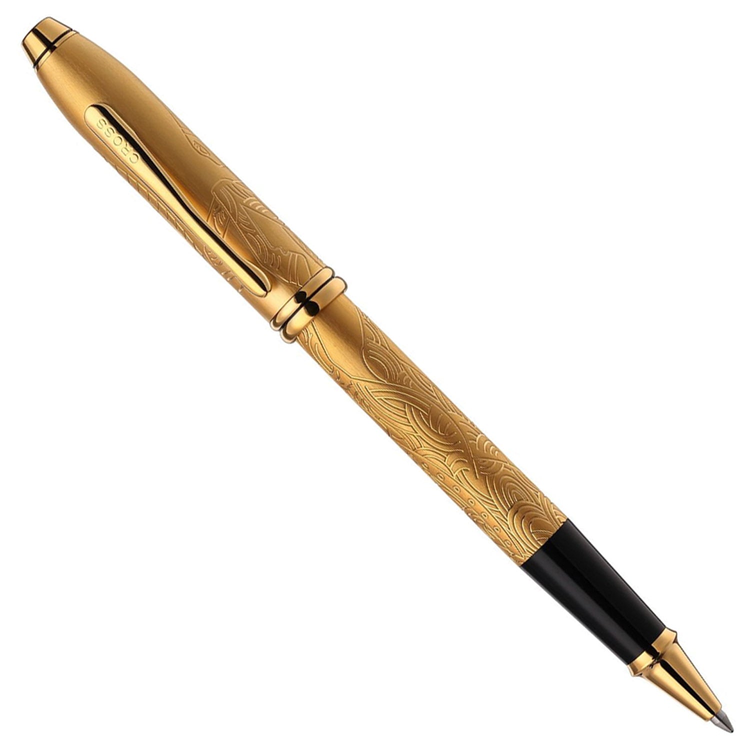 Cross Townsend Zodiac Year of the Horse Gold GT Roller Ball Pen AT0045-81 (Special Edition)