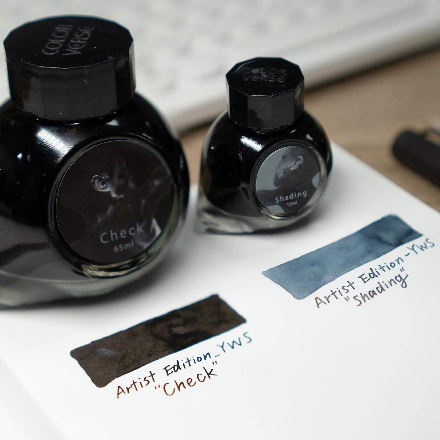 Colorverse The Artist Edition Ink Bottle Set (Check/Shading - 65 ML/15 ML) AE-102 (Special Edition)