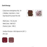Colorverse Astrophysics Season 2 Ink Bottle Set (Dark Energy  - 65 ML/15 ML) A-18