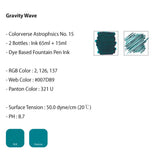 Colorverse Astrophysics Season 2 Ink Bottle Set (Gravity Wave - 65 ML/15 ML) A-15