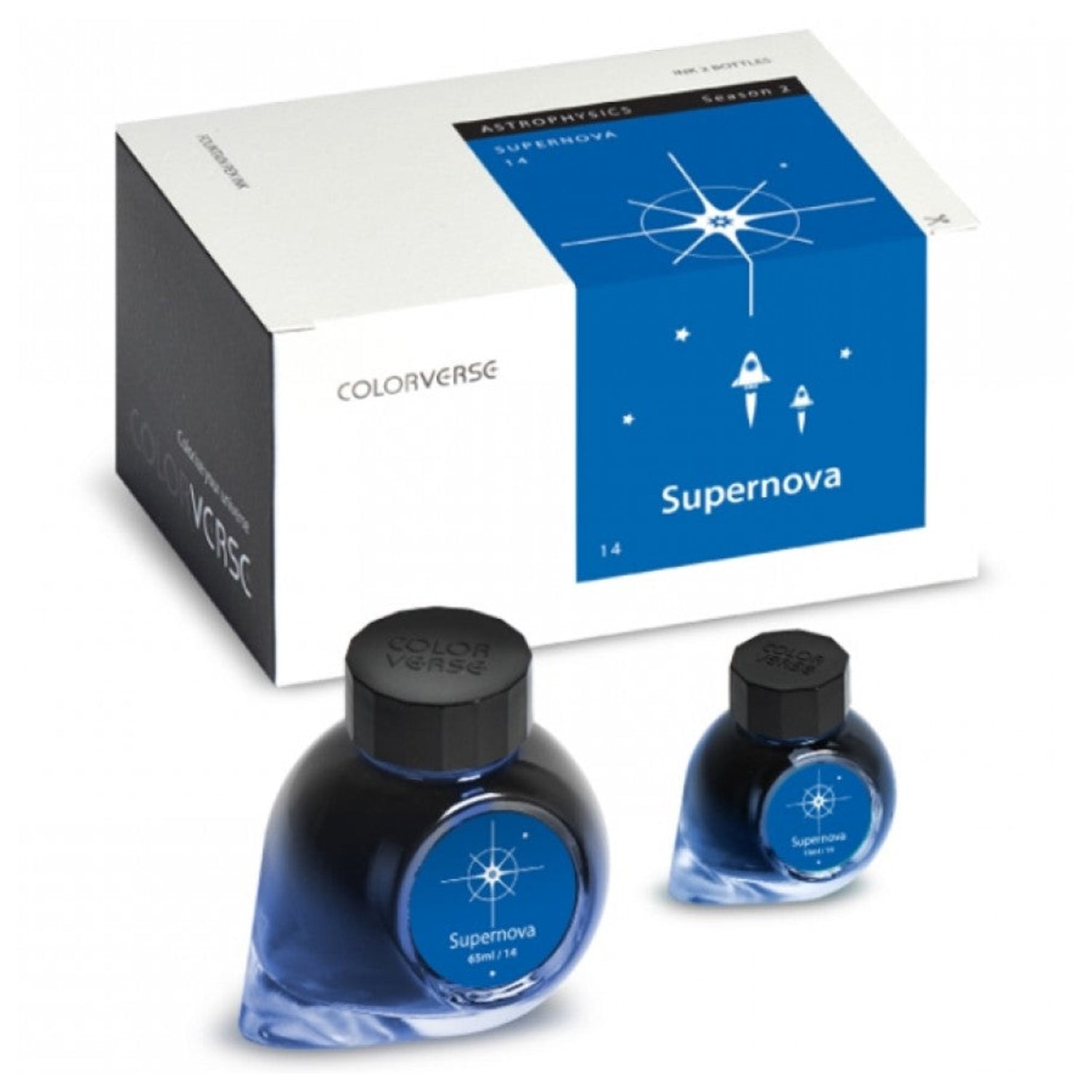 Colorverse Astrophysics Season 2 Ink Bottle Set (Supernova - 65 ML/15 ML) A-14