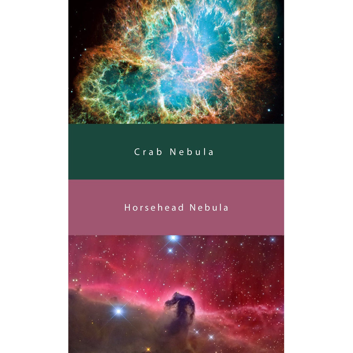 Colorverse Eye On The Universe Season 7 Ink Bottle Set (Crab Nebula/Horsehead Nebula - 65 ML/15 ML) E-90/91