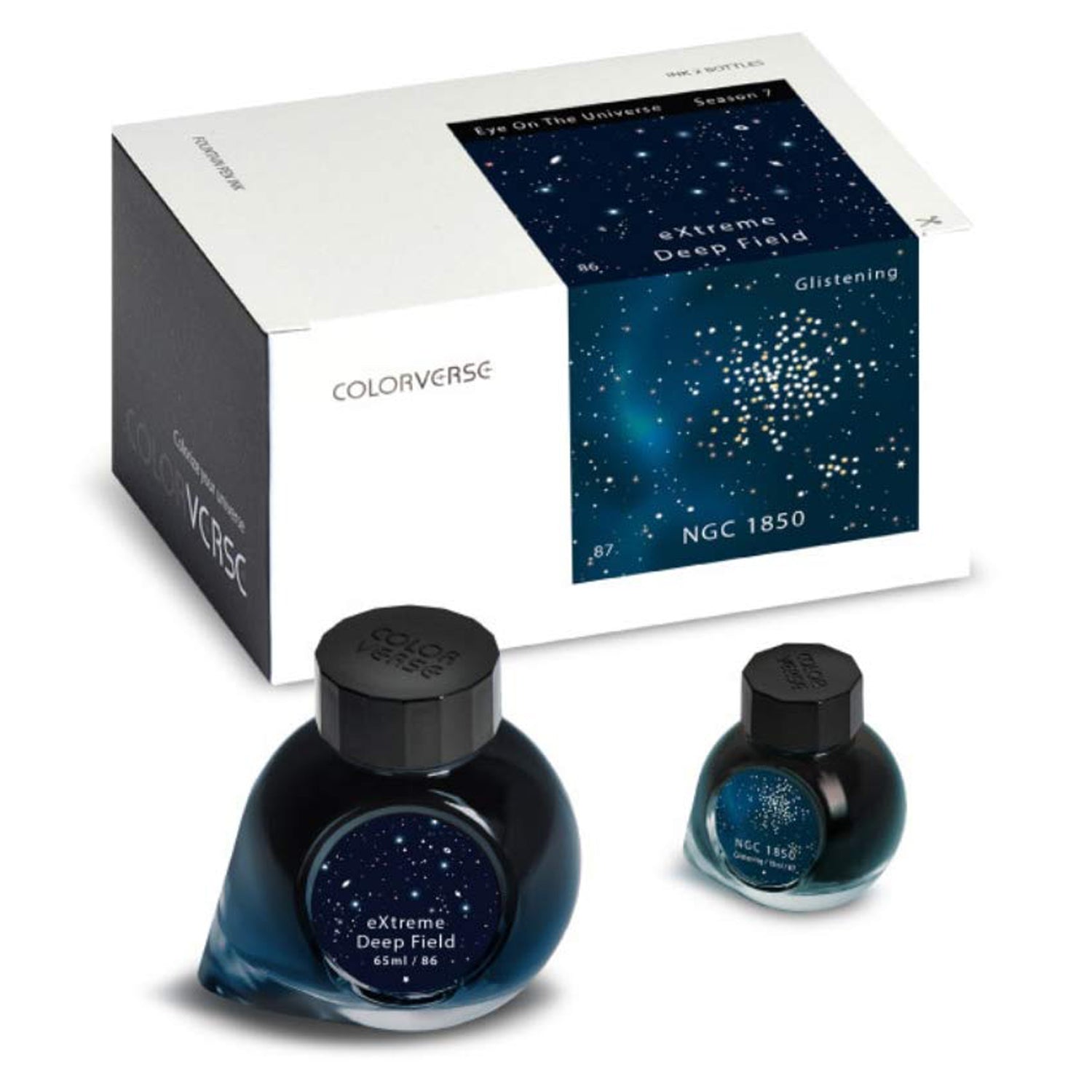 Colorverse Eye On The Universe Season 7 Ink Bottle Set (Extreme Deep Field/NGC 1850 - 65 ML/15 ML) E-86/87