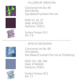 Colorverse Eye On The Universe Season 7 Ink Bottle Set (Pillars of Creation/Mystic Mountain - 65 ML/15 ML) E-88/89