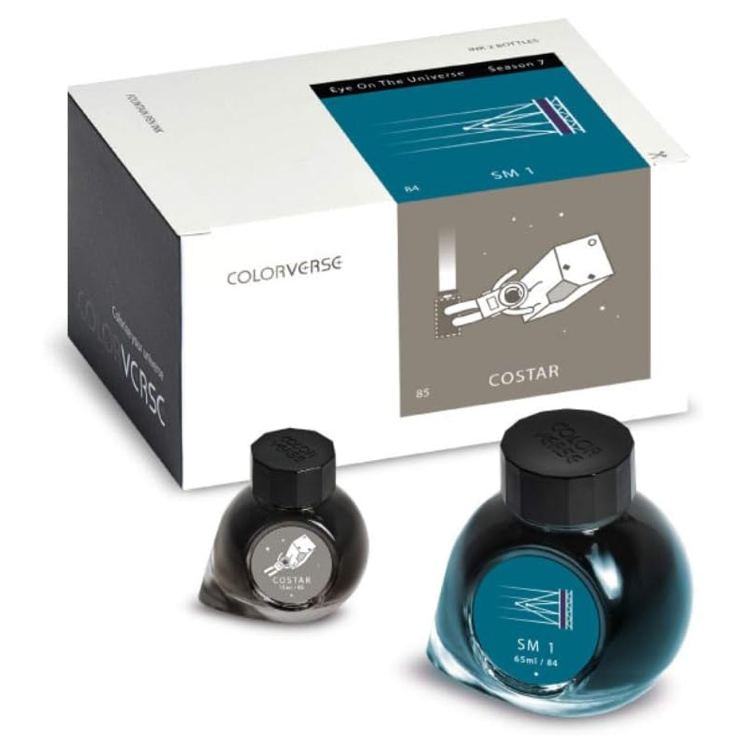 Colorverse Eye On The Universe Season 7 Ink Bottle Set (Sm1/Costar - 65 ML/15 ML) E-84/85
