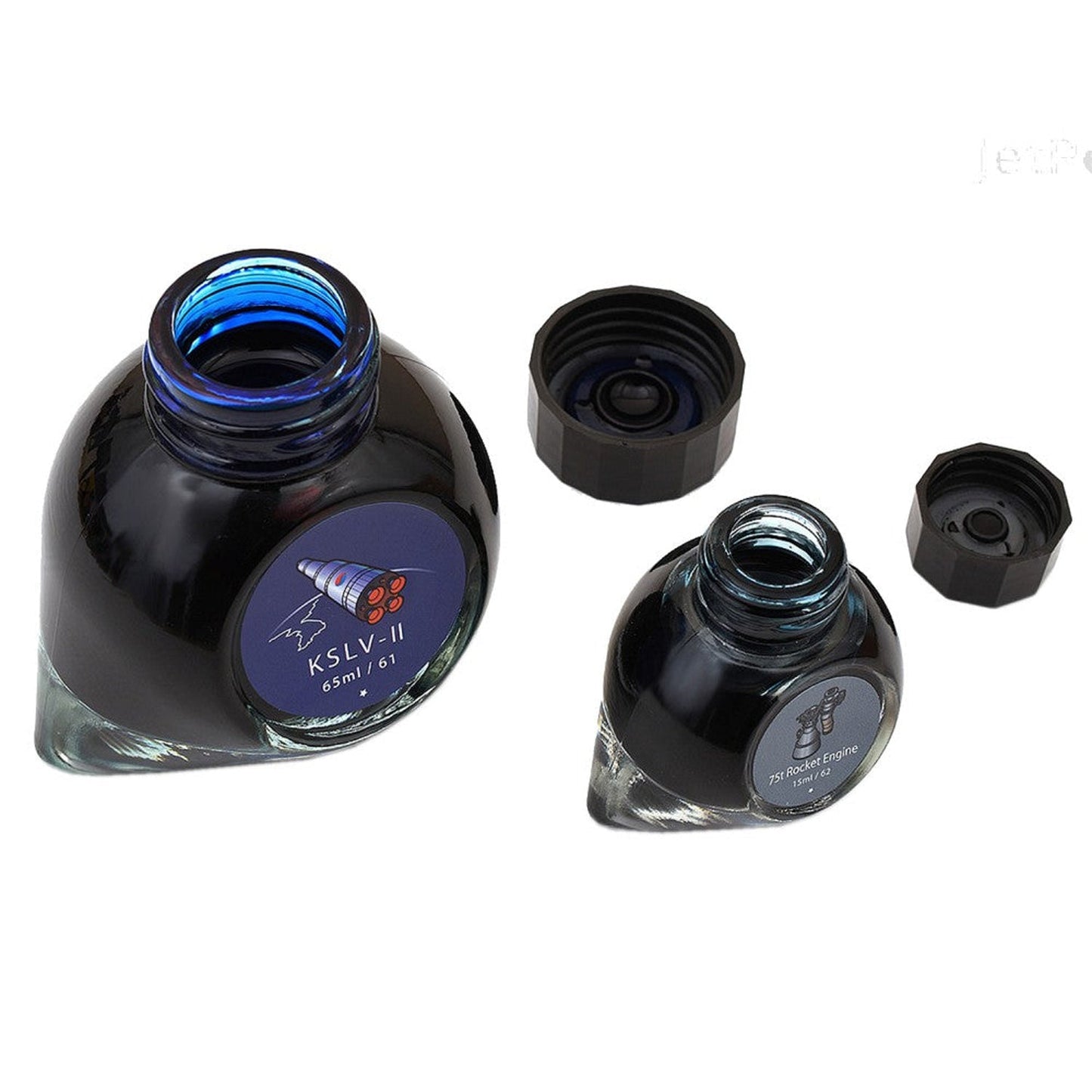 Colorverse Korea Space Launch Ink Bottle Set (KSLV-II/75t Rocket Engine - 65 ML/15 ML) K-61/62 (Special Edition)