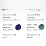 Colorverse Korea Space Launch Ink Bottle Set (KSLV-II/75t Rocket Engine - 65 ML/15 ML) K-61/62 (Special Edition)