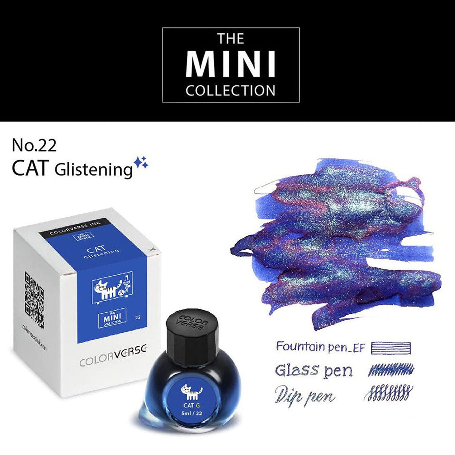 Colorverse Mini Ink Bottle (Cat - 5 ML) M-22