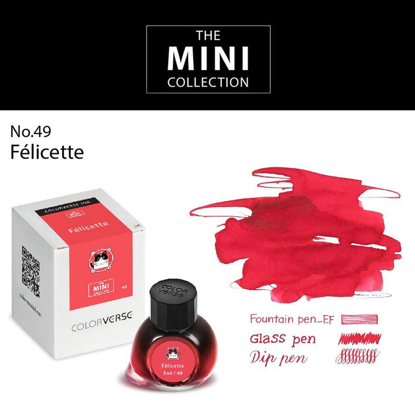 Colorverse Mini Ink Bottle (Felicette - 5 ML) M-49