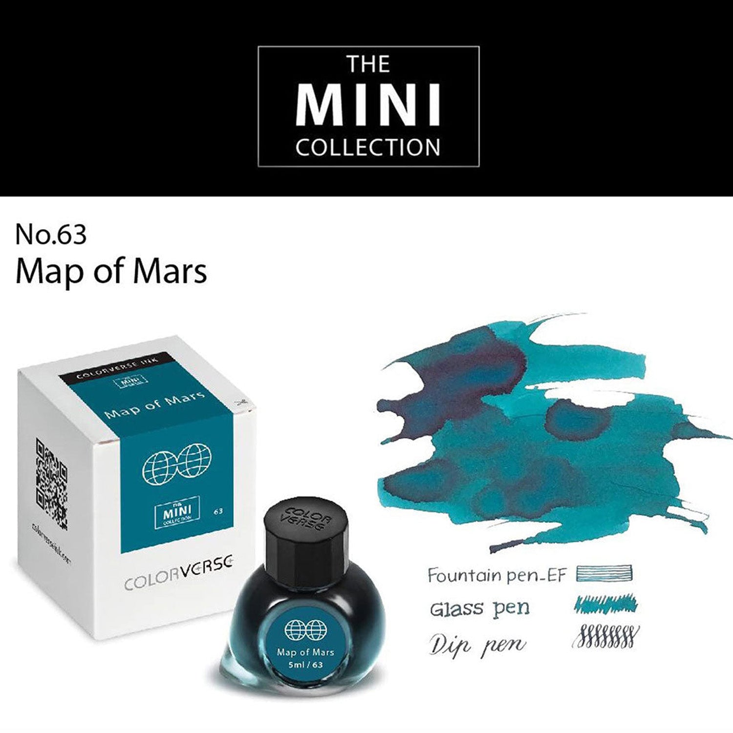 Colorverse Mini Ink Bottle (Map of Mars - 5 ML) M-63