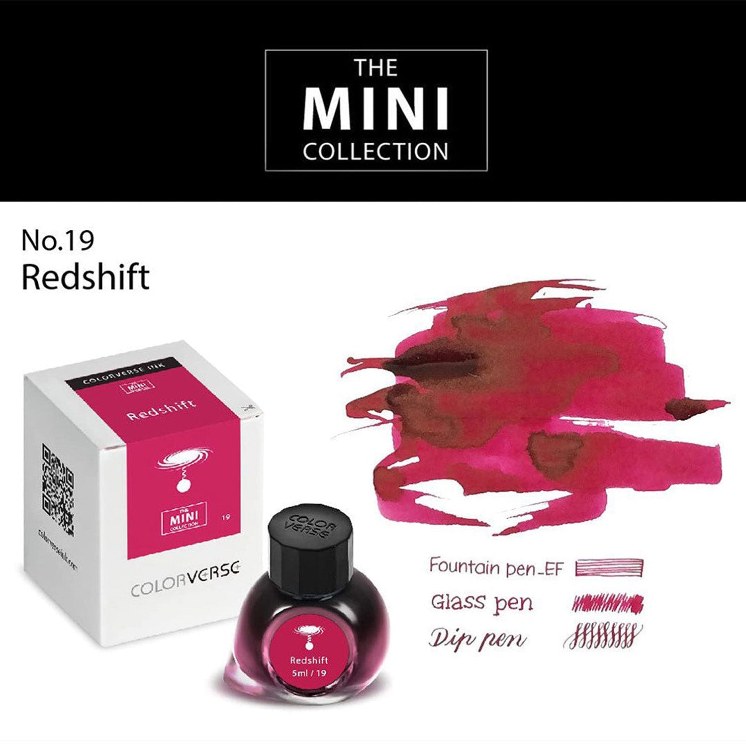 Colorverse Mini Ink Bottle (Redshift - 5 ML) M-19