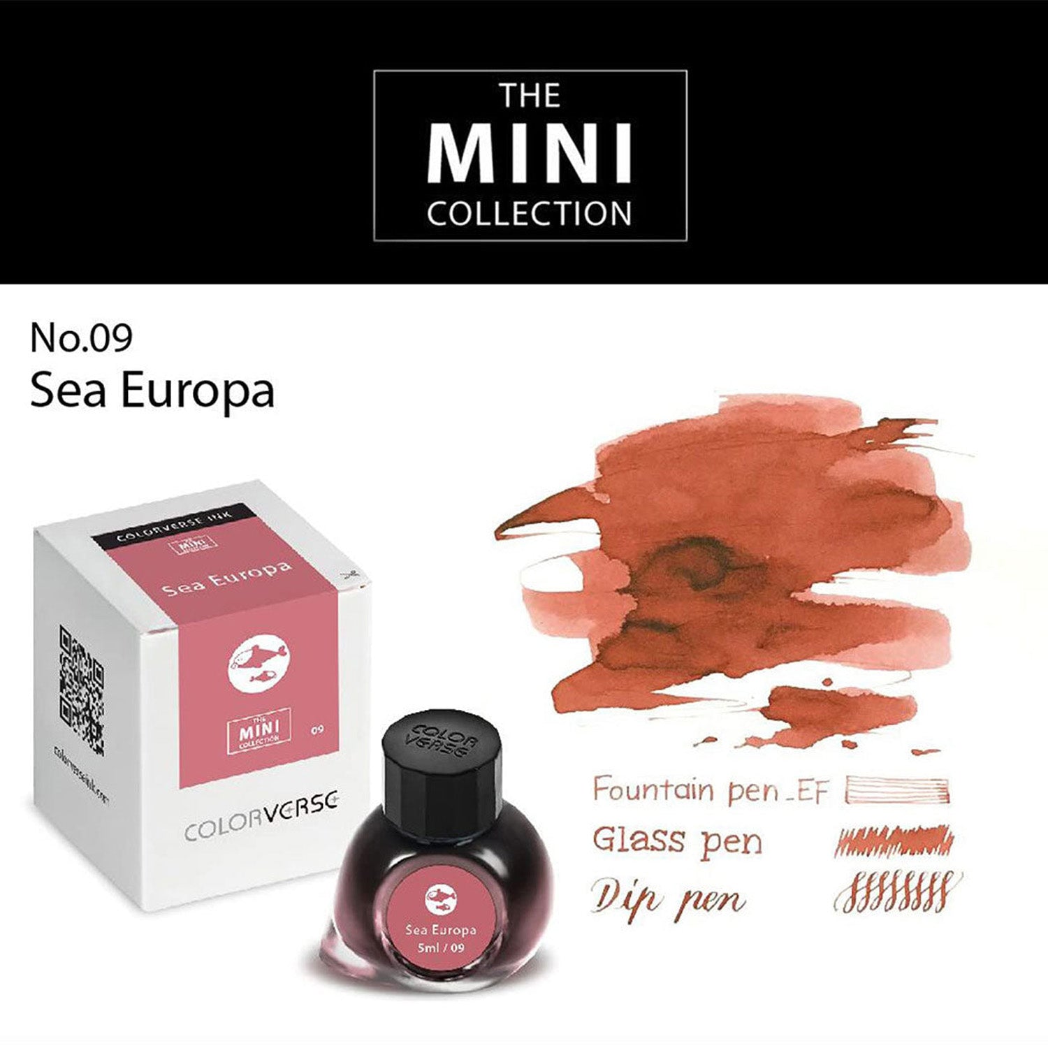 Colorverse Mini Ink Bottle (Sea Europa - 5 ML) M-9