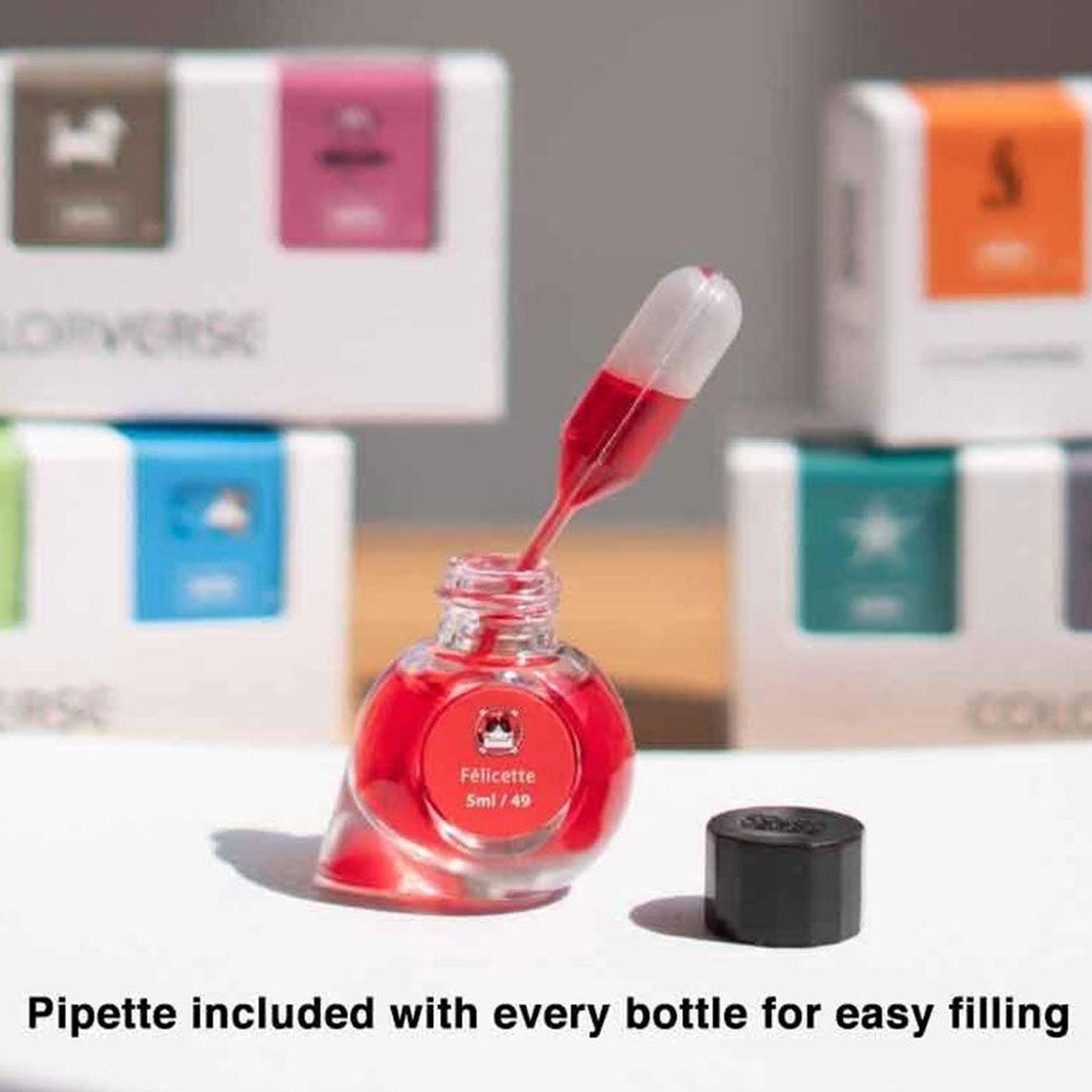 Colorverse Mini Ink Bottle Set (Johannes Kepler - 5 ML) M-73/M-74/M-75