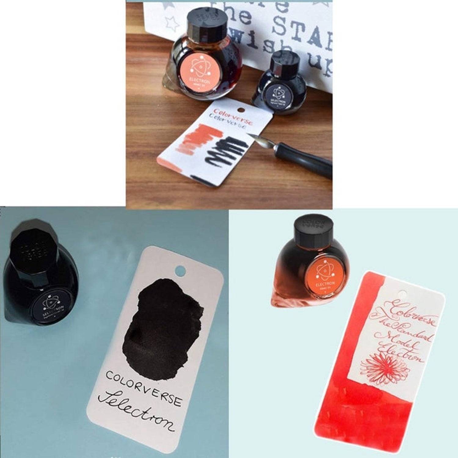 Colorverse Multiverse Season 3 Ink Bottle Set (Electron/Selectron - 65 ML/15 ML) MV-31/32
