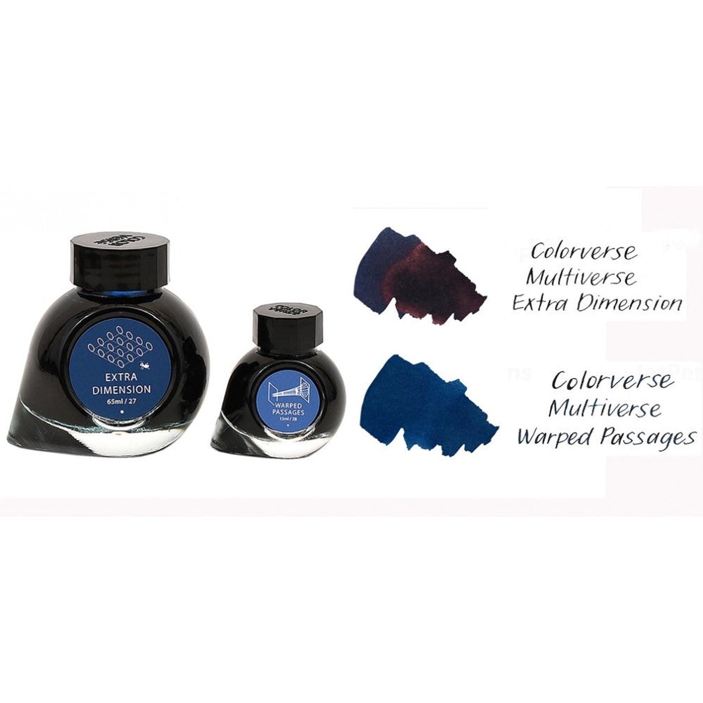 Colorverse Multiverse Season 3 Ink Bottle Set (Extra Dimension/Warped Passages - 65 ML/15 ML) MV-27/28