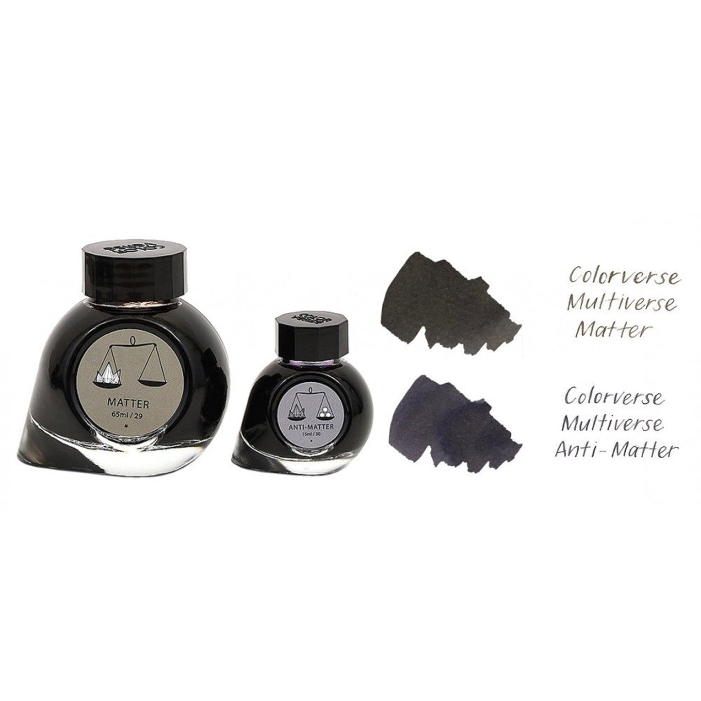 Colorverse Multiverse Season 3 Ink Bottle Set (Matter/Anti-Matter  - 65 ML/15 ML) MV-29/30