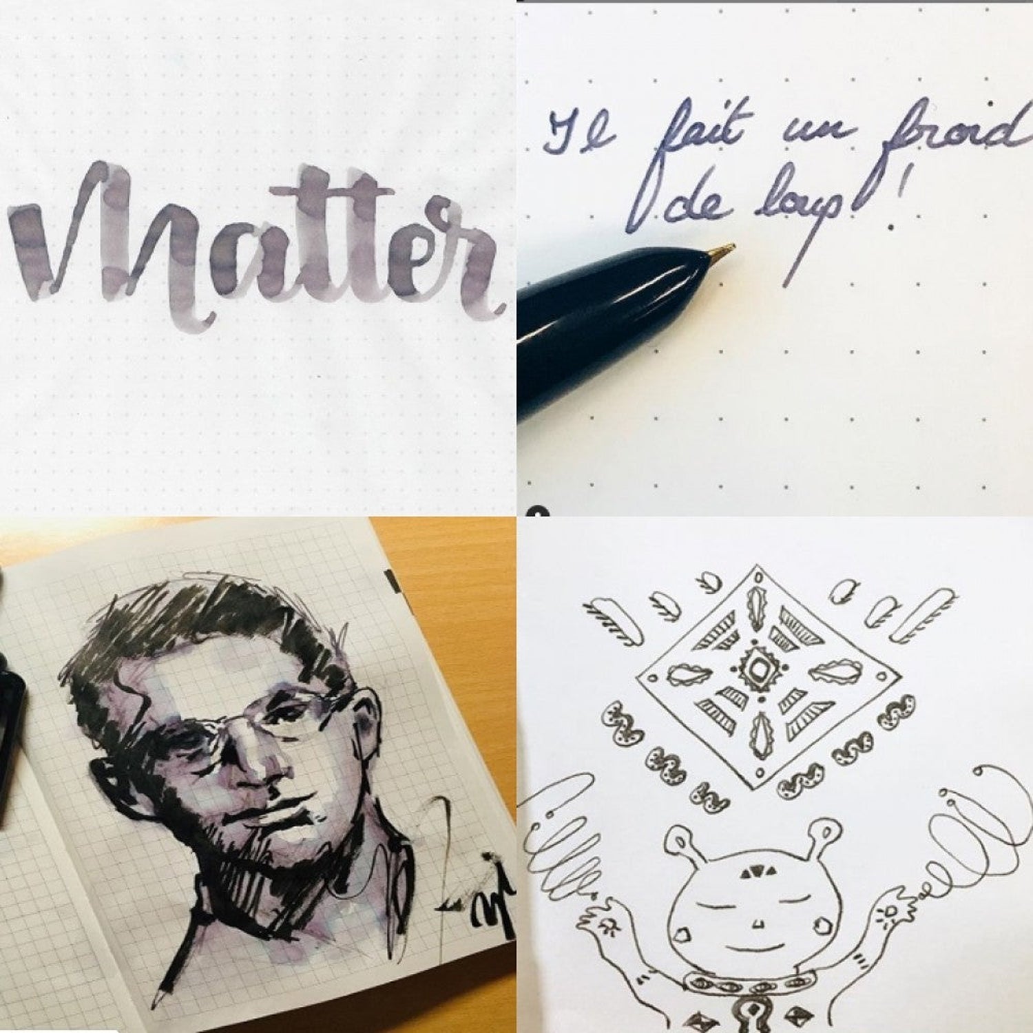 Colorverse Multiverse Season 3 Ink Bottle Set (Matter/Anti-Matter  - 65 ML/15 ML) MV-29/30