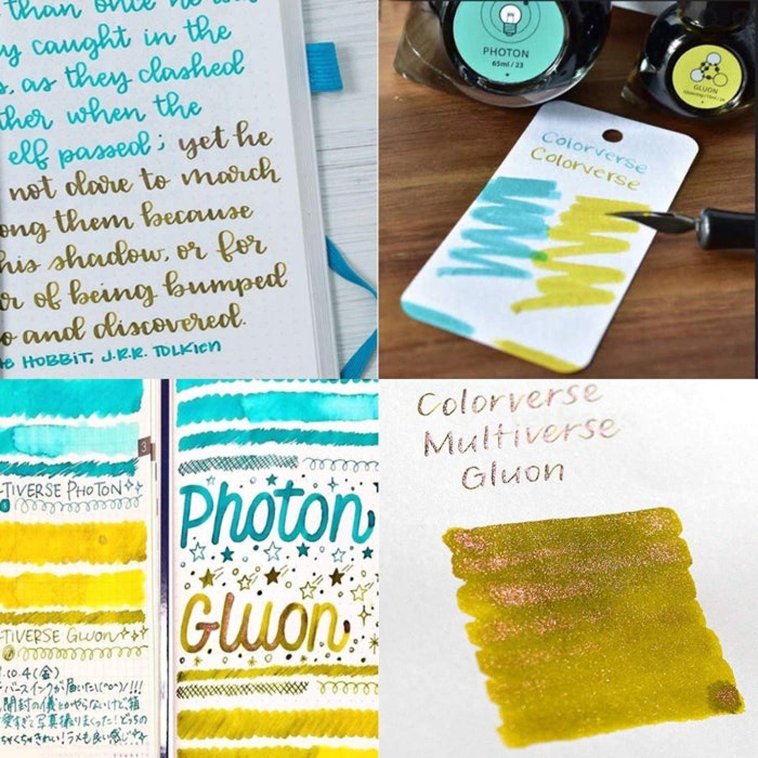 Colorverse Multiverse Season 3 Ink Bottle Set (Photon/Gluon  - 65 ML/15 ML) MV-23/24