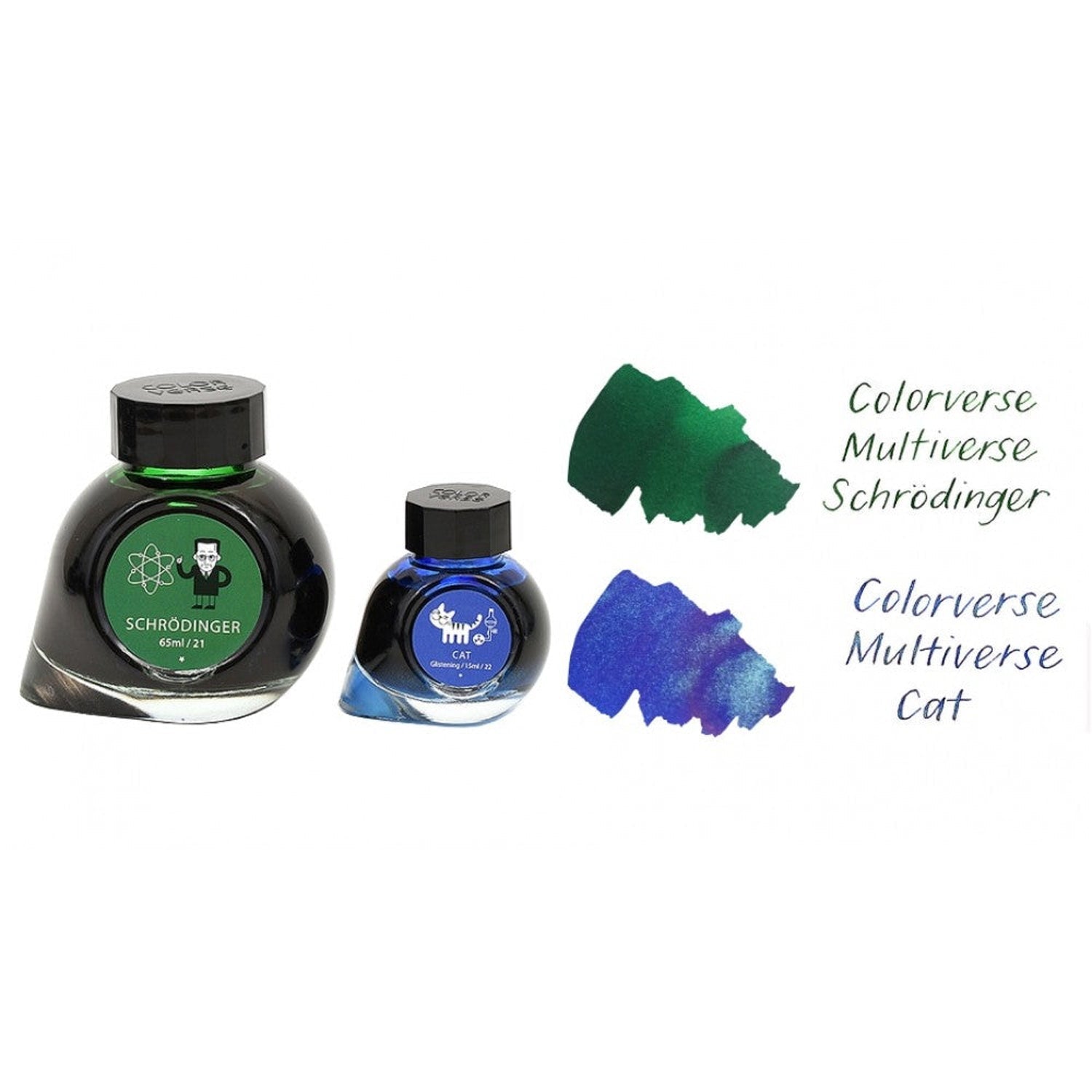 Colorverse Multiverse Season 3 Ink Bottle Set (Schrodinger/Cat - 65 ML/15 ML) MV-21/22
