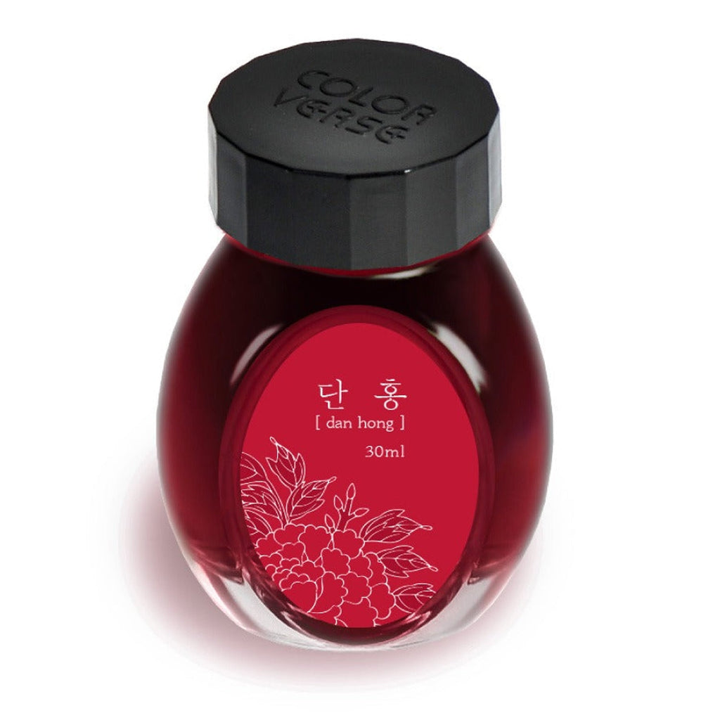 Colorverse Minhwa Ink Bottle (Dan Hong - 30 ML) MW-25 (Special Edition)