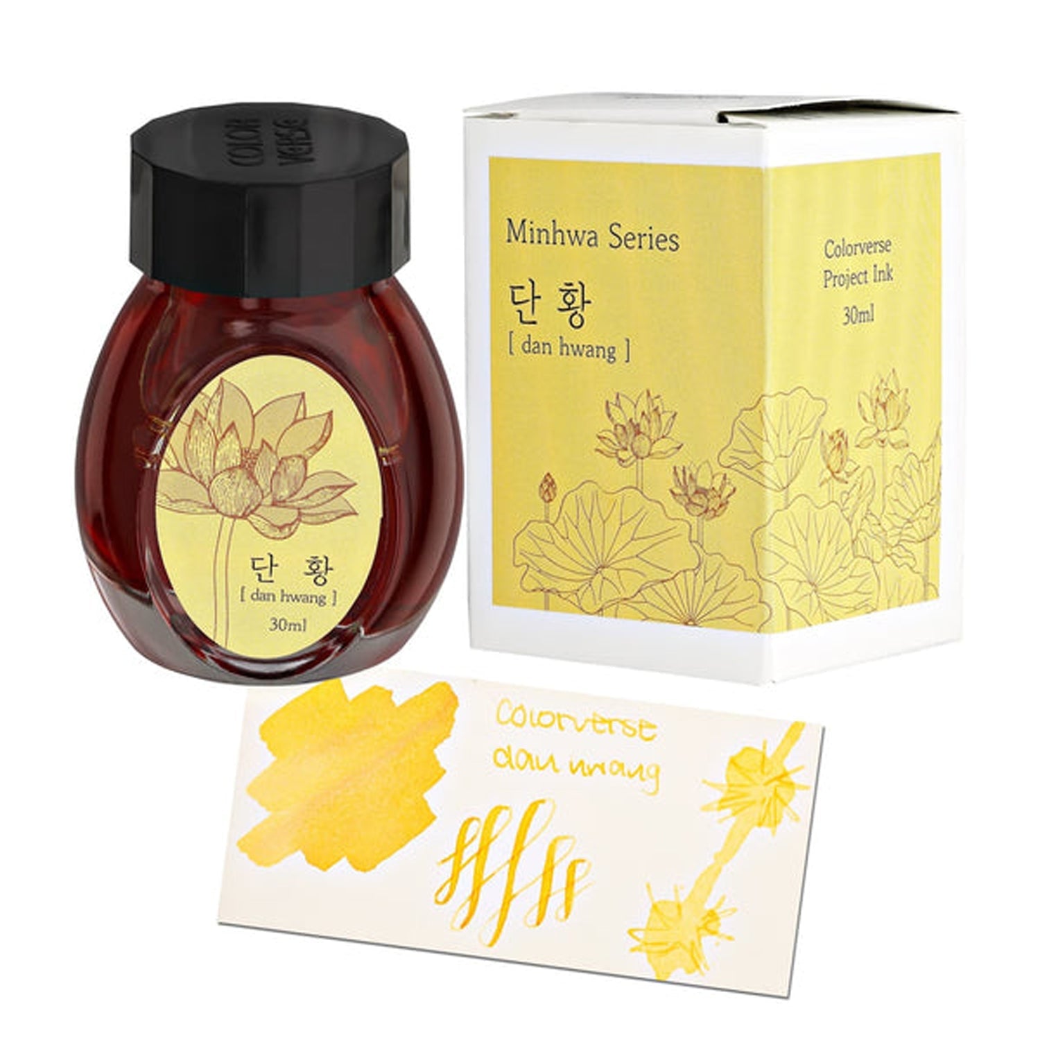 Colorverse Minhwa Ink Bottle (Dan Hwang - 30 ML) MW-23 (Special Edition)