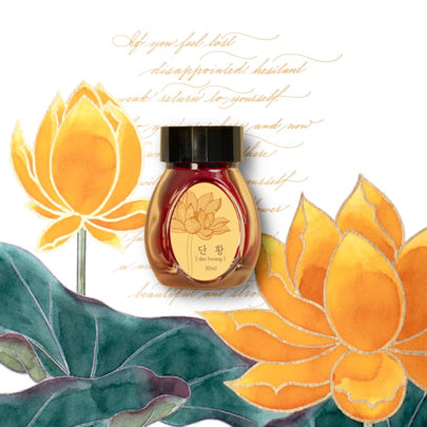 Colorverse Minhwa Ink Bottle (Dan Hwang - 30 ML) MW-23 (Special Edition)