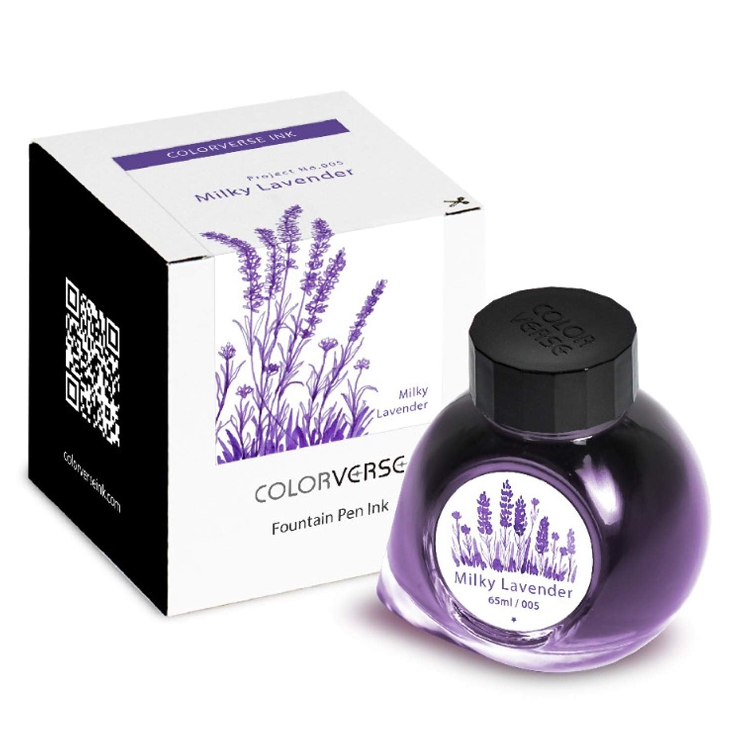 Colorverse Project Ink Bottle (Milky Lavender - 65 ML) P-96