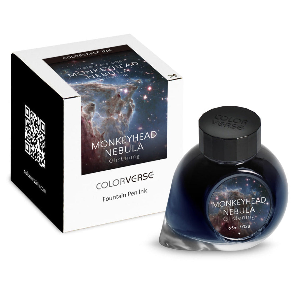 Project Ink Media Colorverse Project Ink Bottle (Monkeyhead Nebula Glistening - 65 ML) P