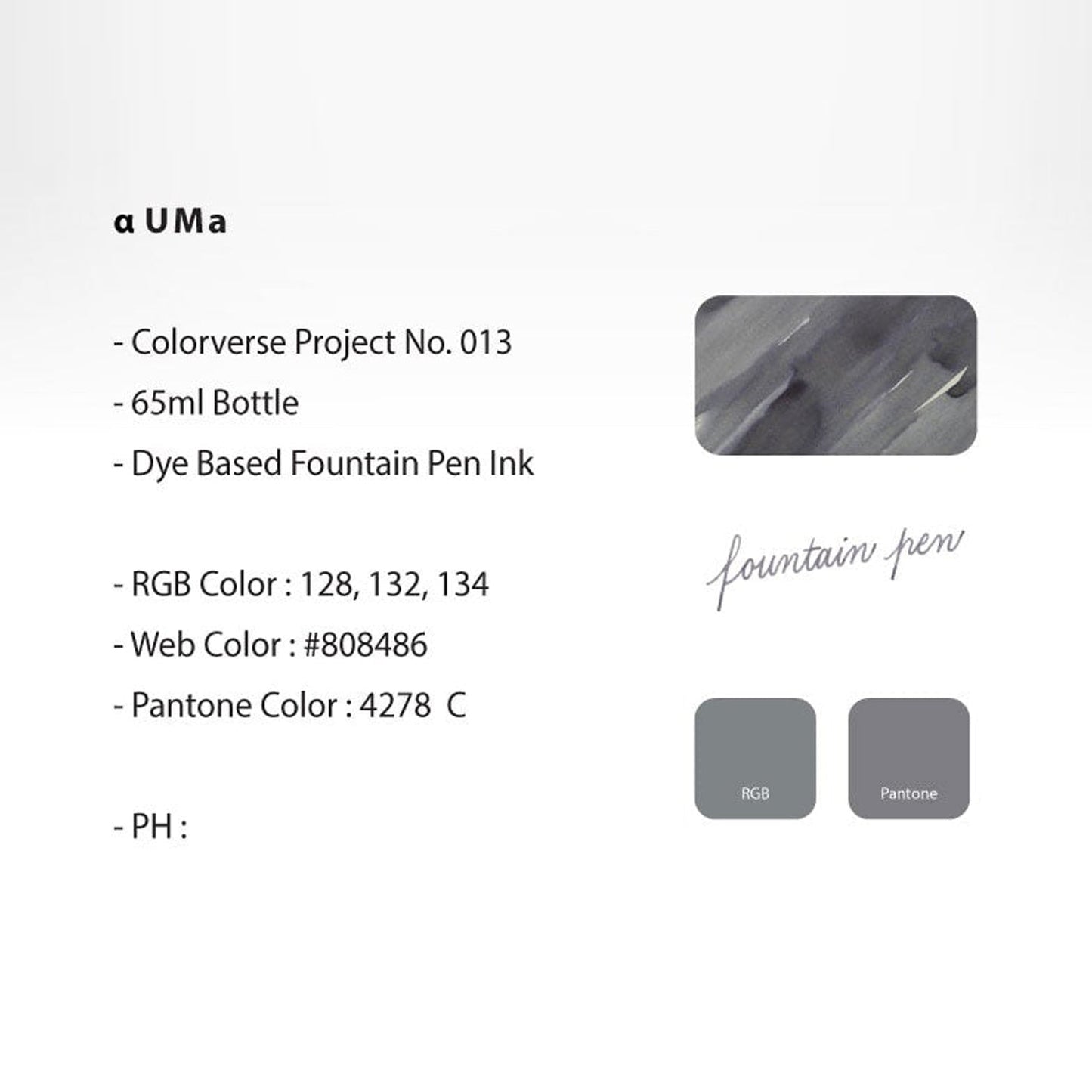 Colorverse Project Ink Bottle (A Uma - 65 ML) P-13