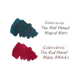 Colorverse The Red Planet Ink Bottle Set (Map of Mars/Mars Attacks - 65 ML/15 ML) R-63/64